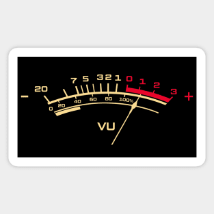 VU Meter Sticker